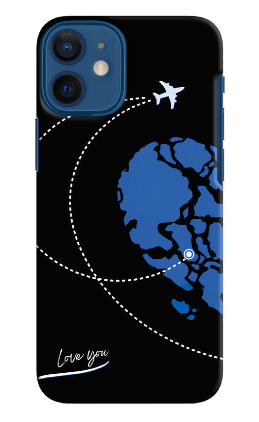 Love Orbit iPhone 12 Mini Hard Case Back Cover by Casekaro