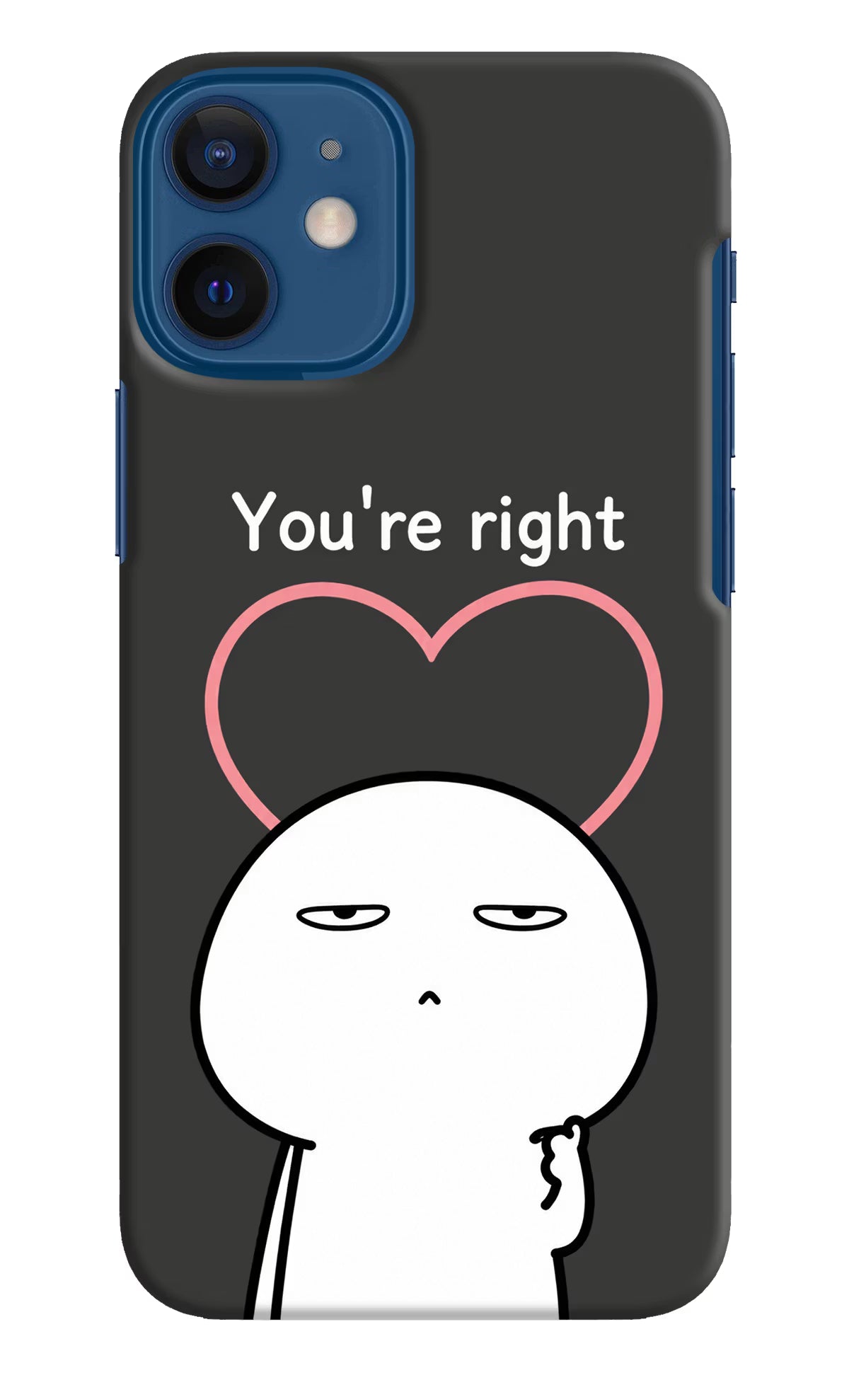 You're Right iPhone 12 Mini Back Cover