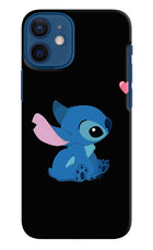 Stitch Crush iPhone 12 Mini Hard Case Back Cover by Casekaro