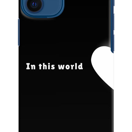 This World iPhone 12 Mini Hard Case Back Cover by Casekaro