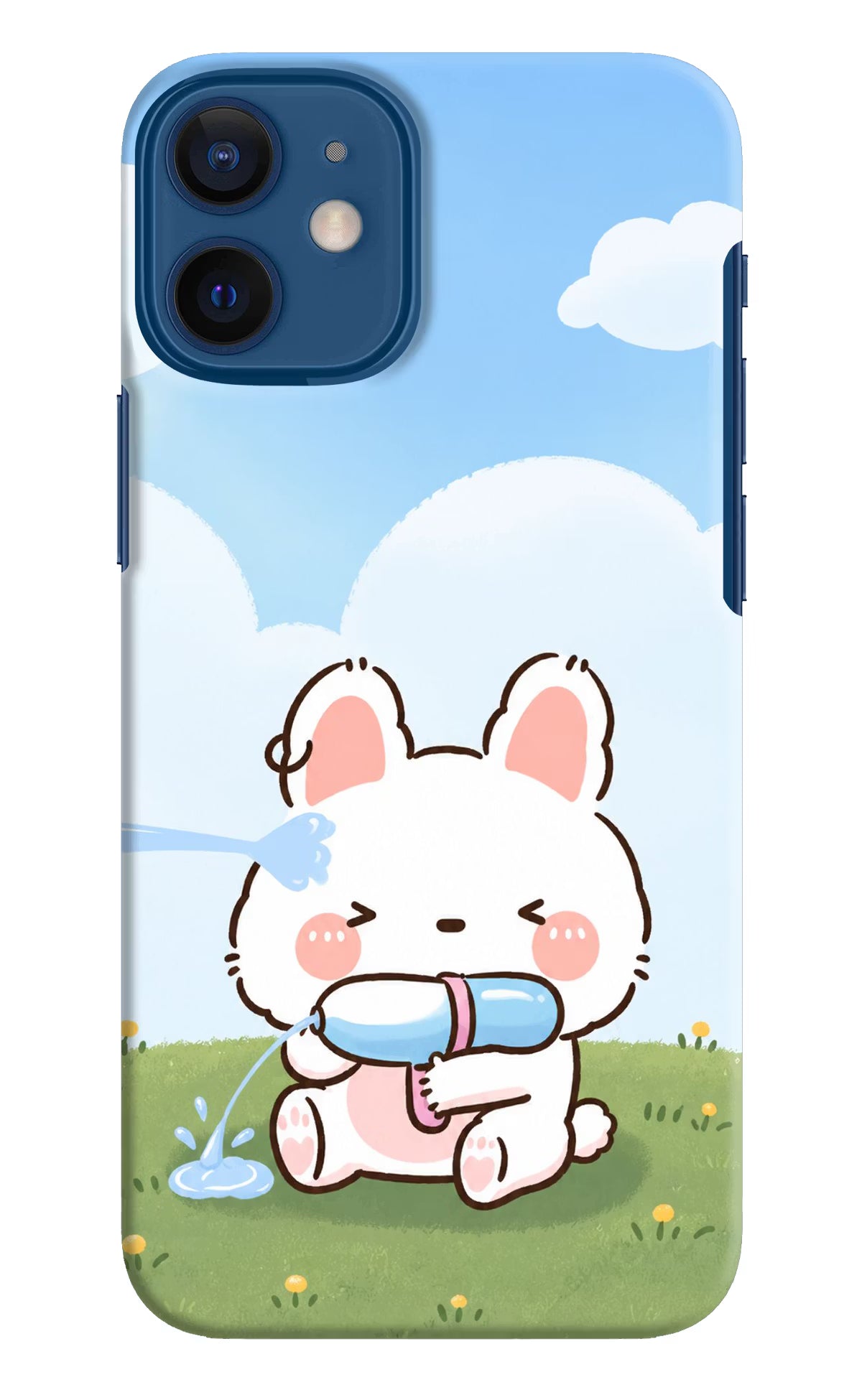 Bunny Treat iPhone 12 Mini Back Cover