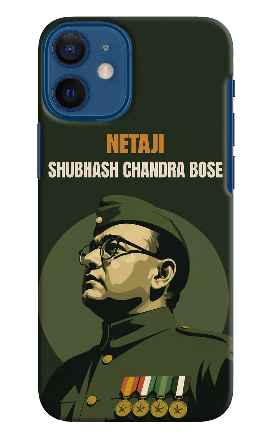 Netaji Legacy iPhone 12 Mini Back Cover, Hard case