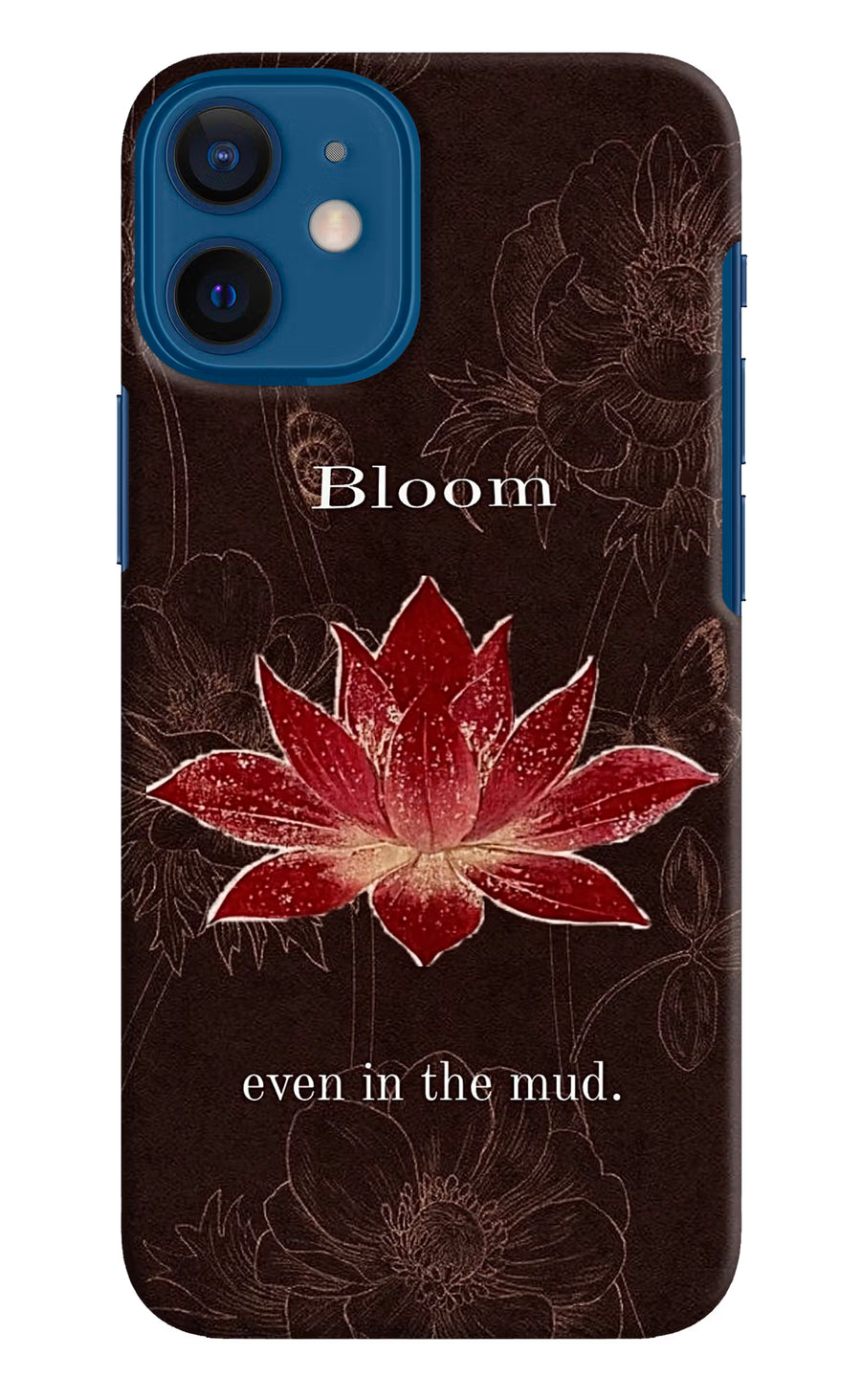 Bloom iPhone 12 Mini Back Cover, Hard case