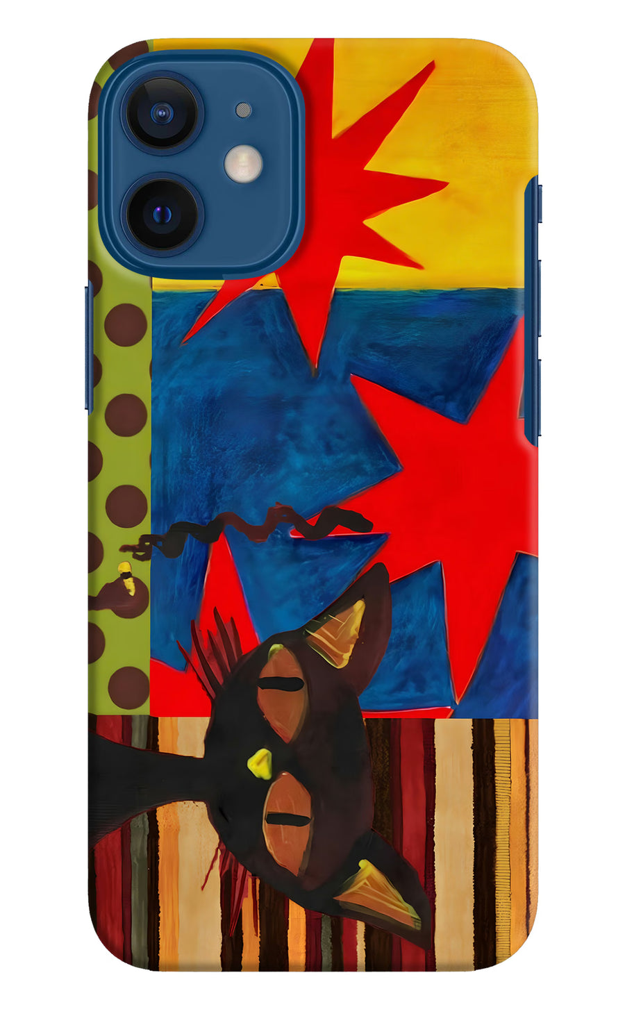 Pop Cat iPhone 12 Mini Back Cover, Hard case