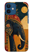 Royal Elephant iPhone 12 Mini Hard Case Back Cover by Casekaro