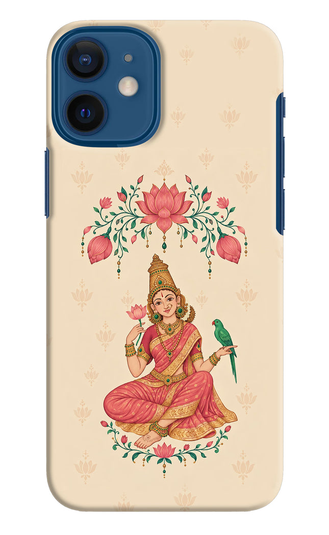 Goddess Lakshmi iPhone 12 Mini Hard Case Back Cover by Casekaro