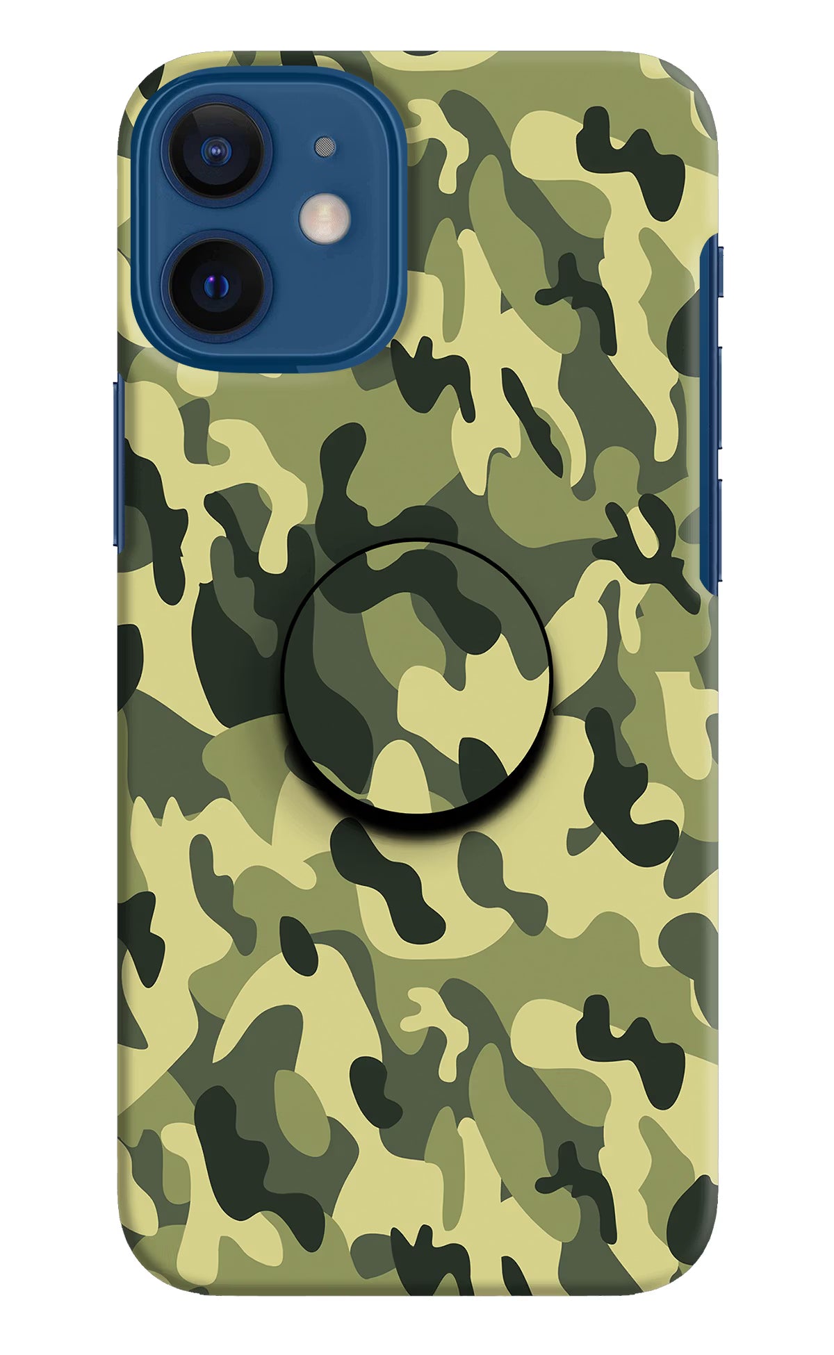 Camouflage iPhone 12 Mini Pop Case by Casekaro