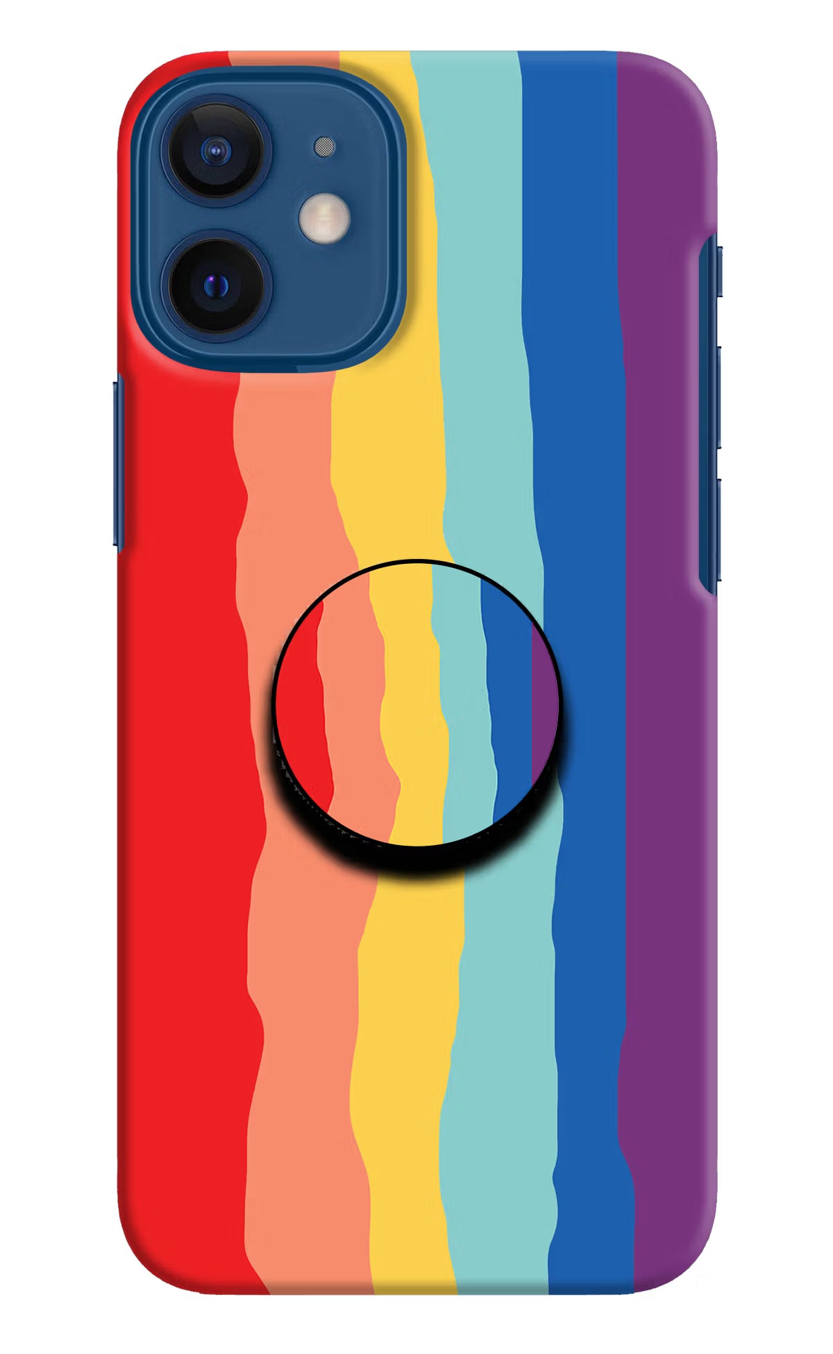 Rainbow iPhone 12 Mini Pop Case by Casekaro