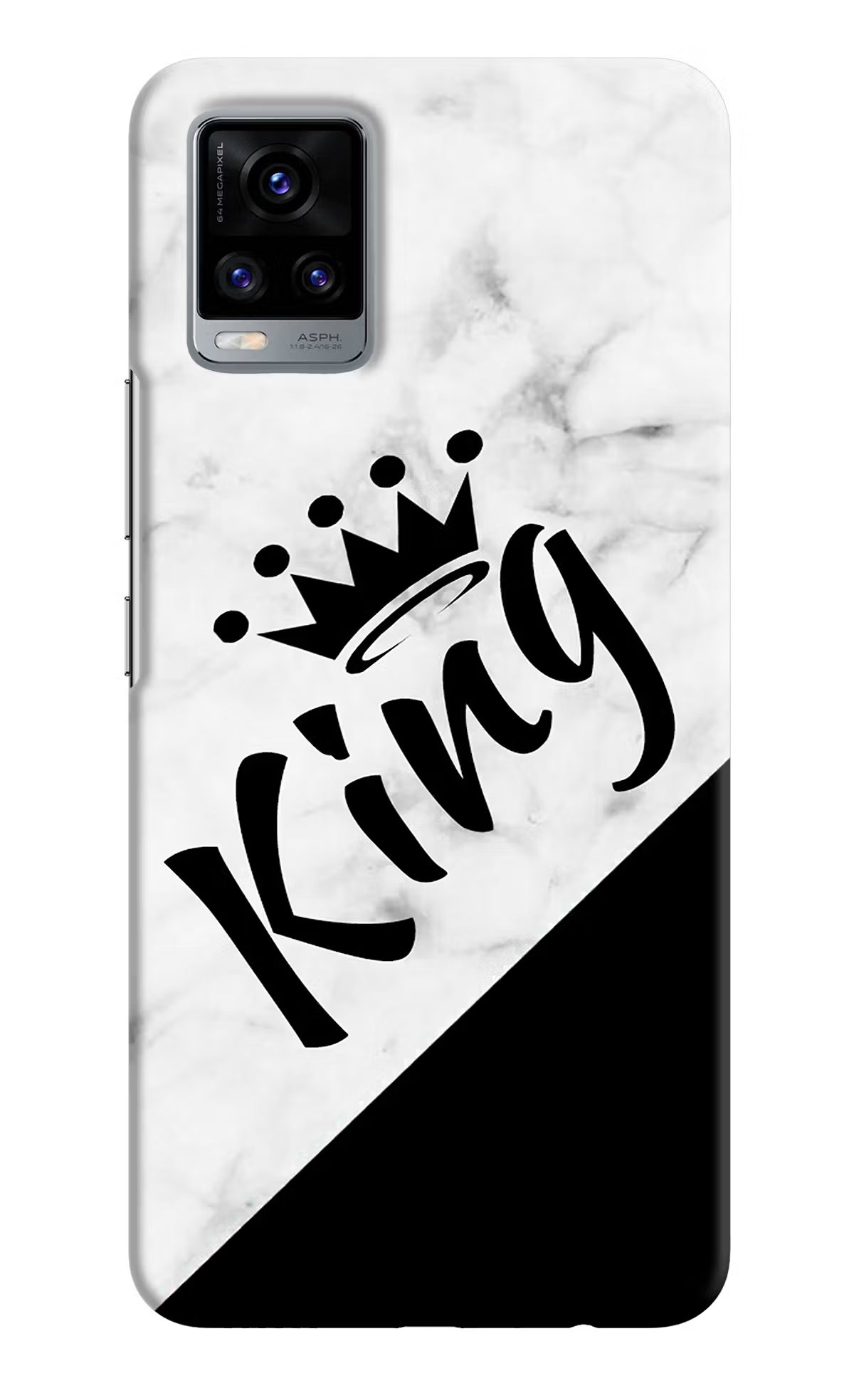 King Vivo V20 Hard Case Back Cover by Casekaro