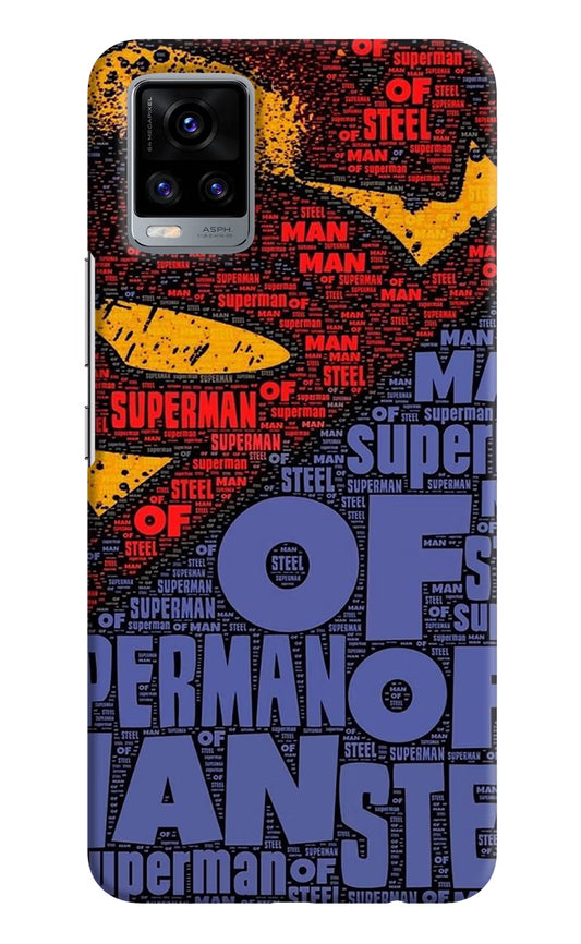 Superman Vivo V20 Hard Case Back Cover by Casekaro