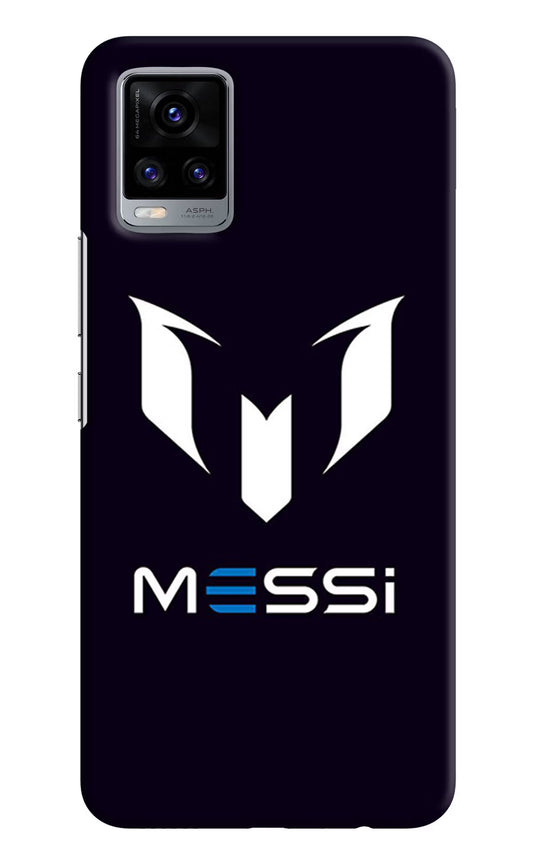 Messi Logo Vivo V20 Hard Case Back Cover by Casekaro