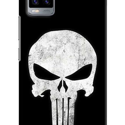 Punisher Skull Vivo V20 Hard Case Back Cover by Casekaro