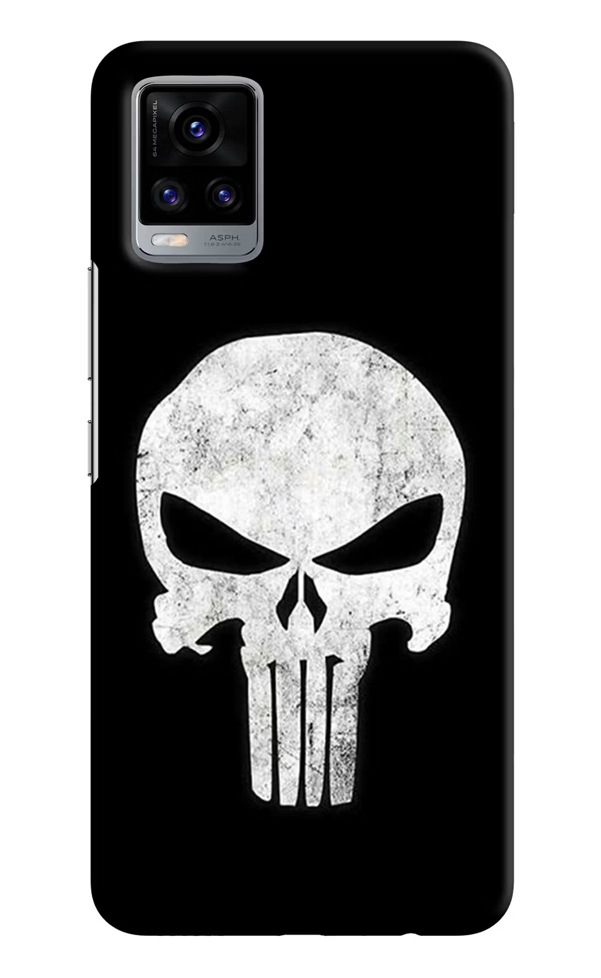 Punisher Skull Vivo V20 Hard Case Back Cover by Casekaro