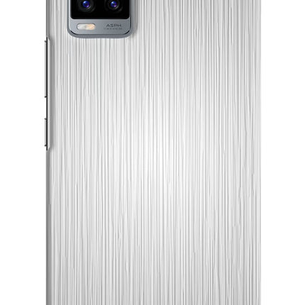 Wooden Grey Texture Vivo V20 Hard Case Back Cover by Casekaro
