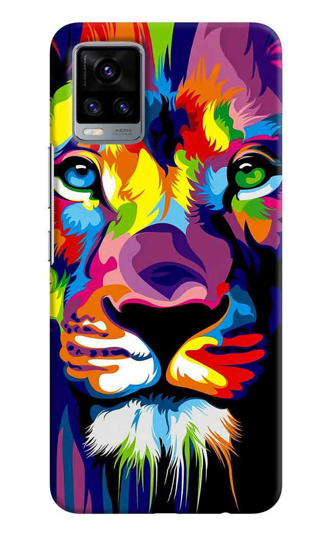 Lion Vivo V20 Hard Case Back Cover by Casekaro