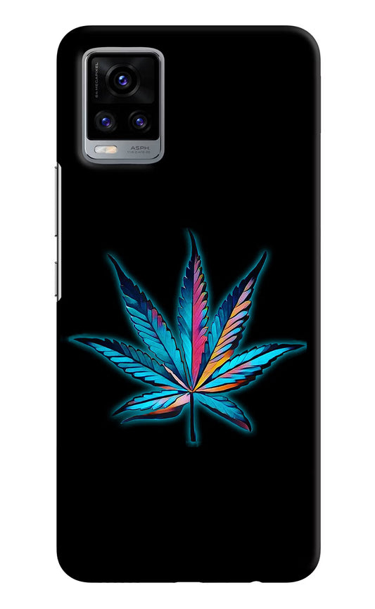 Weed Vivo V20 Hard Case Back Cover by Casekaro