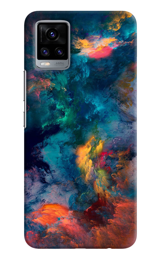Artwork Paint Vivo V20 Hard Case Back Cover by Casekaro