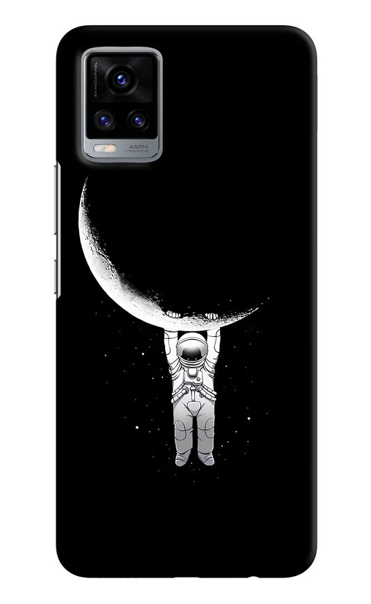 Moon Space Vivo V20 Hard Case Back Cover by Casekaro