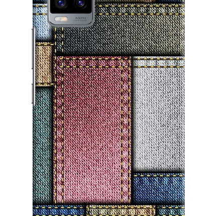 Multicolor Jeans Vivo V20 Hard Case Back Cover by Casekaro