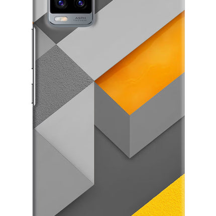 Abstract Vivo V20 Hard Case Back Cover by Casekaro