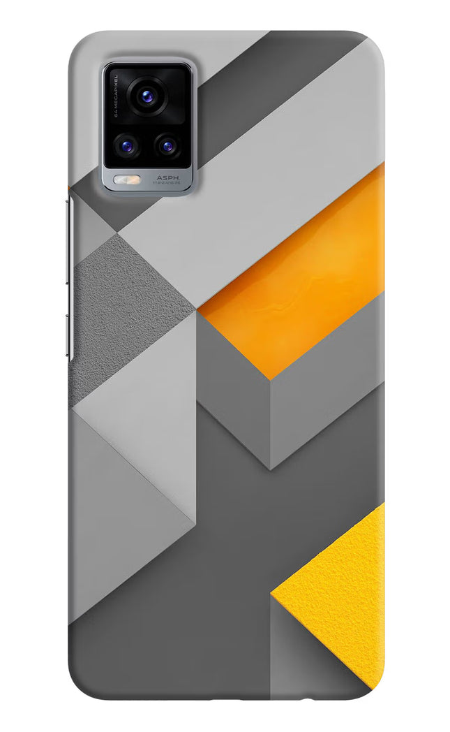 Abstract Vivo V20 Hard Case Back Cover by Casekaro