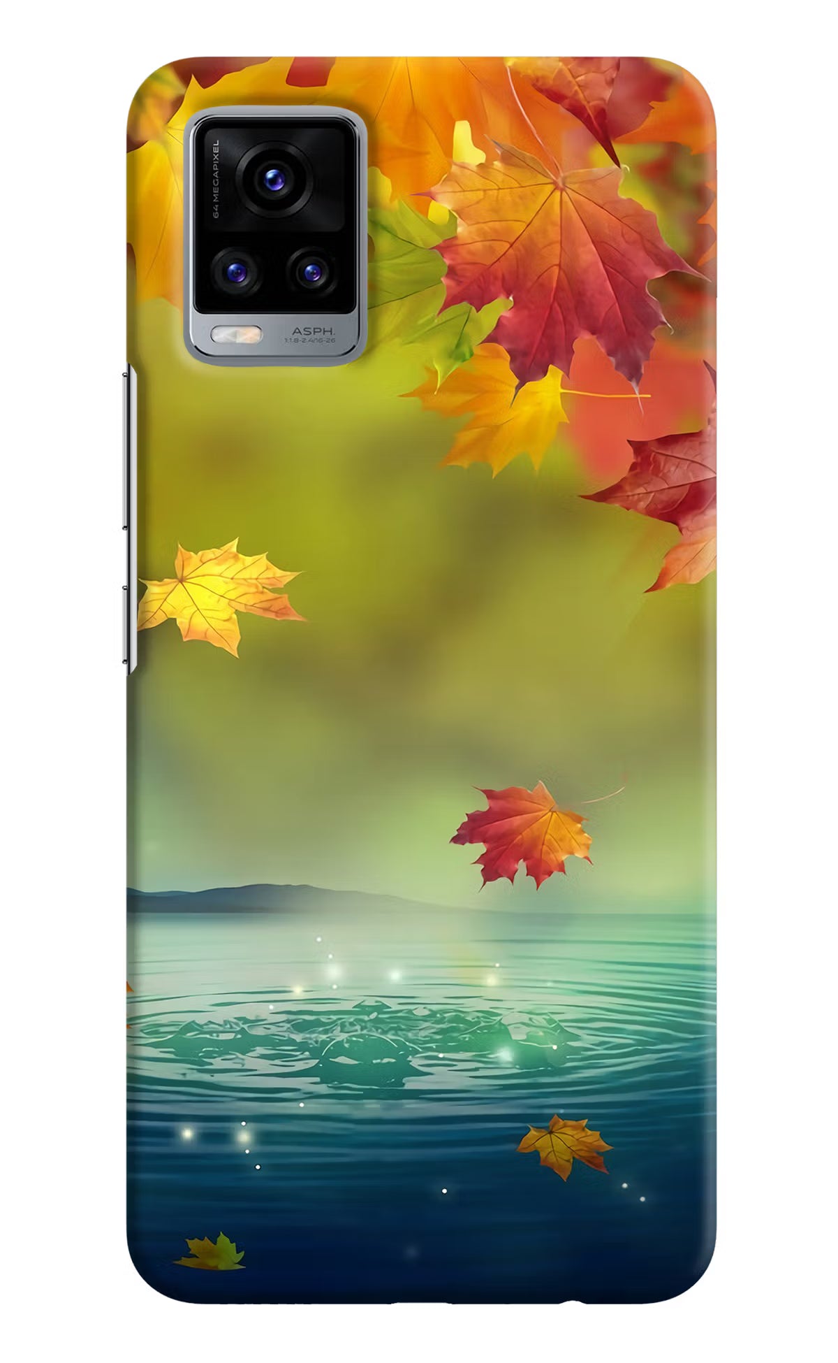 Flowers Vivo V20 Hard Case Back Cover by Casekaro