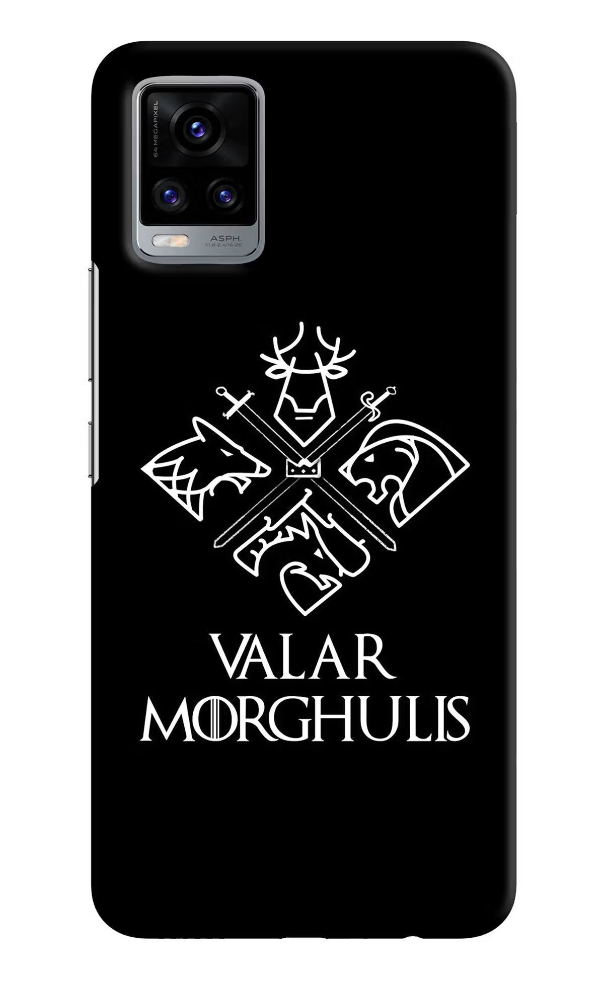 Valar Morghulis | Game Of Thrones Vivo V20 Hard Case Back Cover by Casekaro