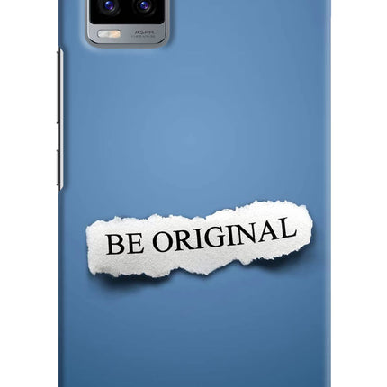 Be Original Vivo V20 Hard Case Back Cover by Casekaro