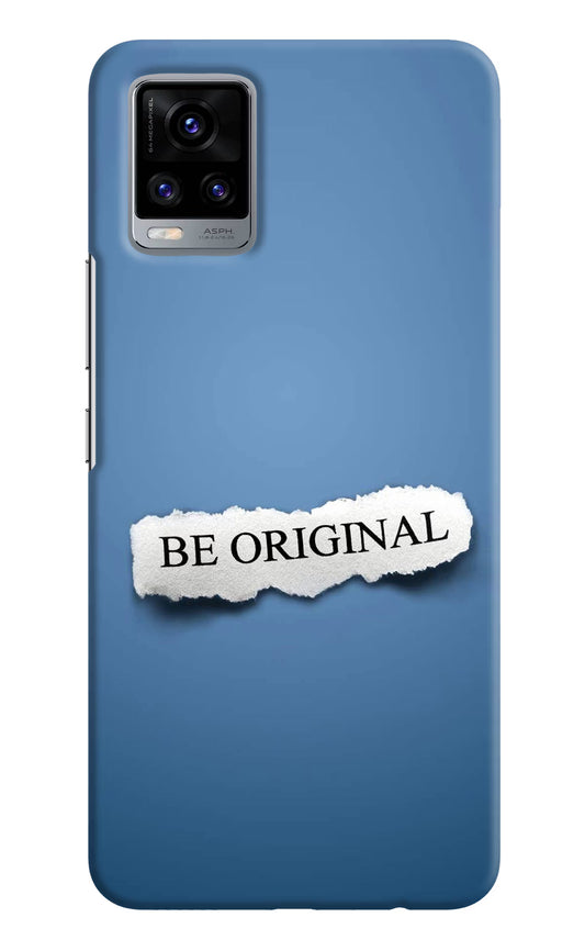 Be Original Vivo V20 Hard Case Back Cover by Casekaro