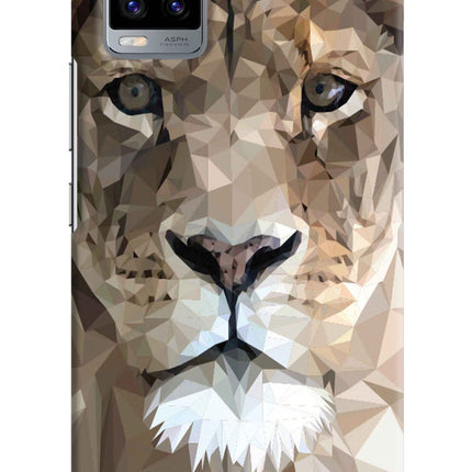 Lion Art Vivo V20 Hard Case Back Cover by Casekaro