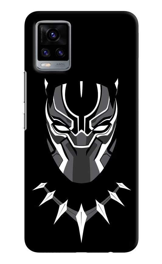 Black Panther Vivo V20 Hard Case Back Cover by Casekaro