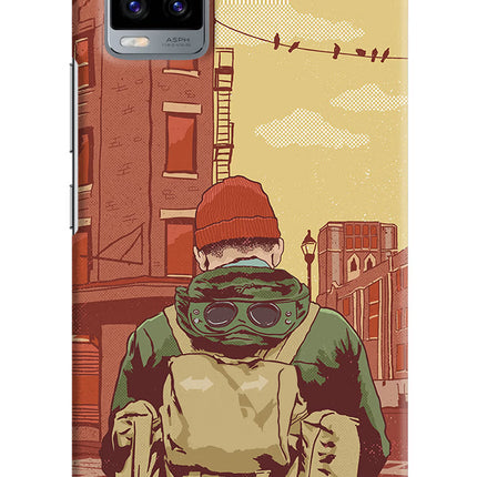 Adventurous Vivo V20 Hard Case Back Cover by Casekaro