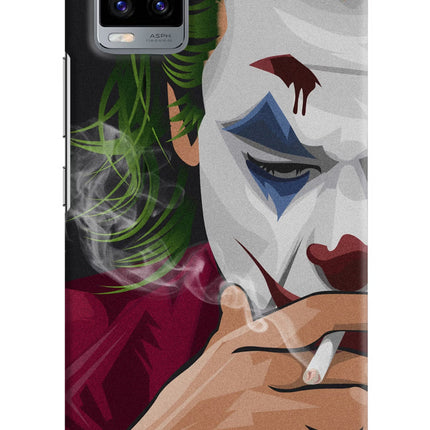 Joker Smoking Vivo V20 Hard Case Back Cover by Casekaro