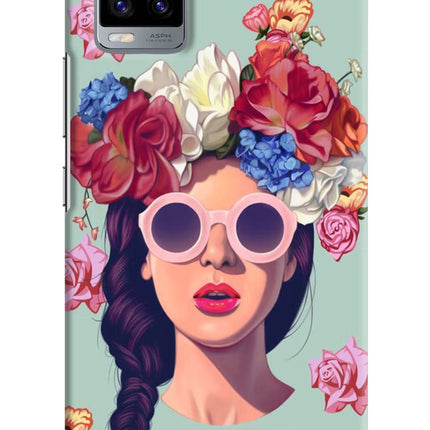 Pretty Girl Vivo V20 Hard Case Back Cover by Casekaro