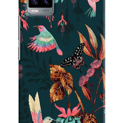 Birds Vivo V20 Hard Case Back Cover by Casekaro
