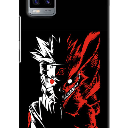 Naruto Two Face Vivo V20 Hard Case Back Cover by Casekaro