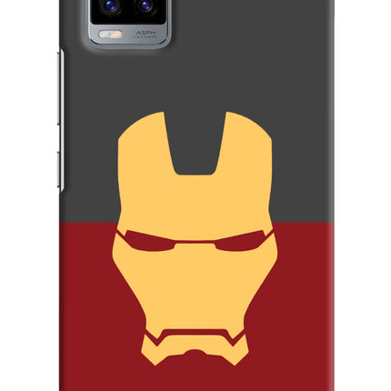 Ironman Vivo V20 Hard Case Back Cover by Casekaro