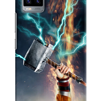 Thor Hammer Mjolnir Vivo V20 Hard Case Back Cover by Casekaro