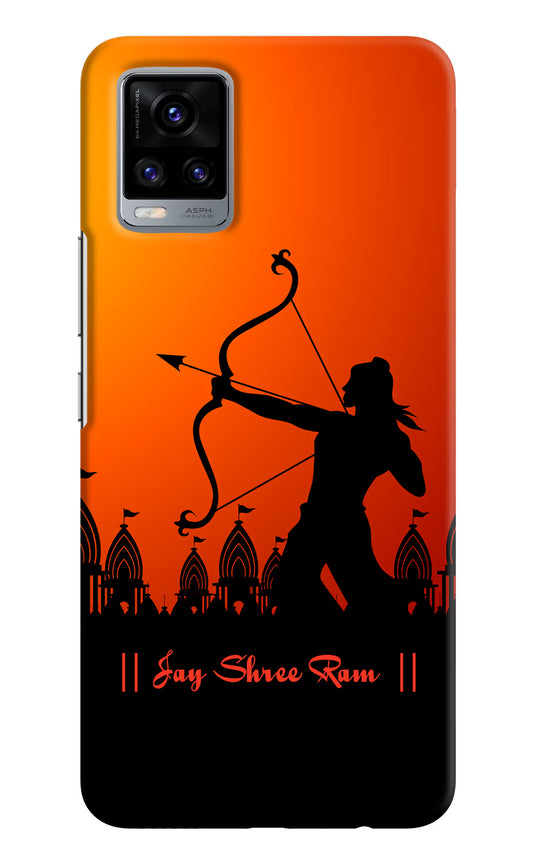 Lord Ram - 4 Vivo V20 Hard Case Back Cover by Casekaro
