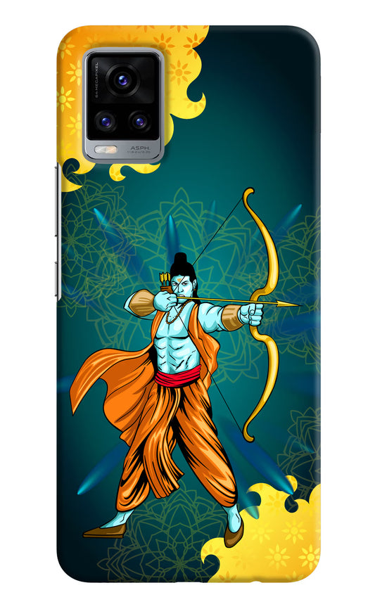 Lord Ram - 6 Vivo V20 Hard Case Back Cover by Casekaro