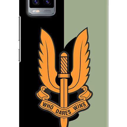 Balidan Logo Vivo V20 Hard Case Back Cover by Casekaro