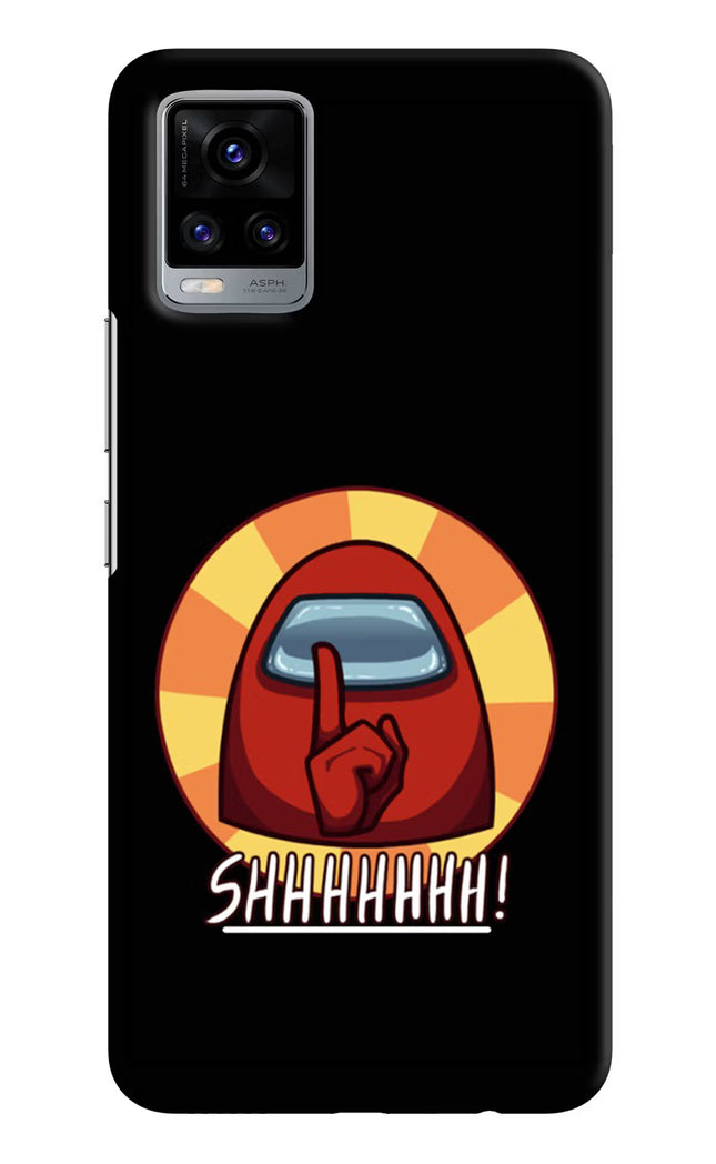 Among Us Shhh! Vivo V20 Hard Case Back Cover by Casekaro