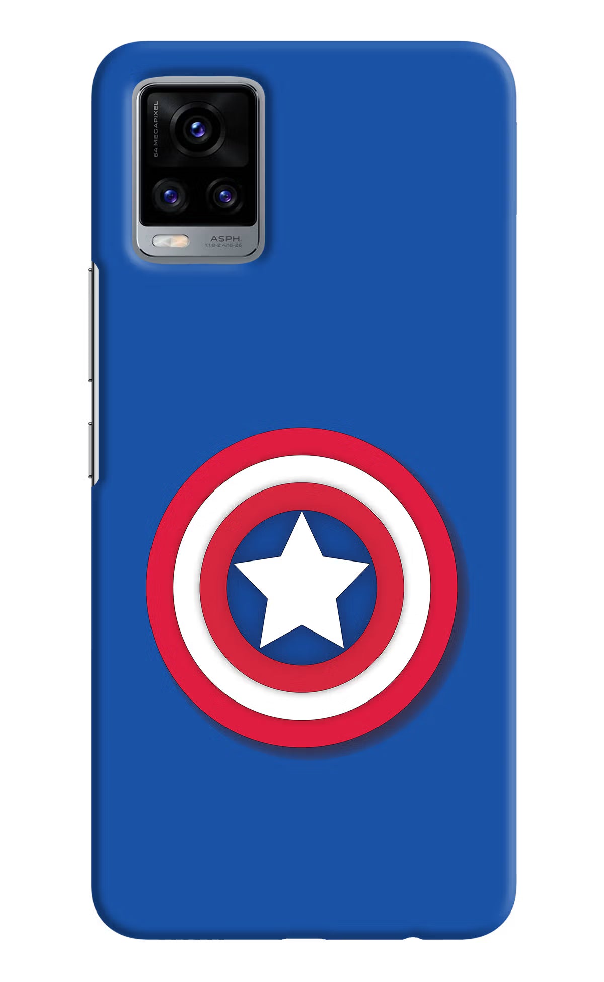 Shield Vivo V20 Hard Case Back Cover by Casekaro