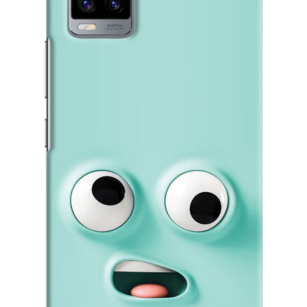 Funny Cartoon Vivo V20 Hard Case Back Cover by Casekaro