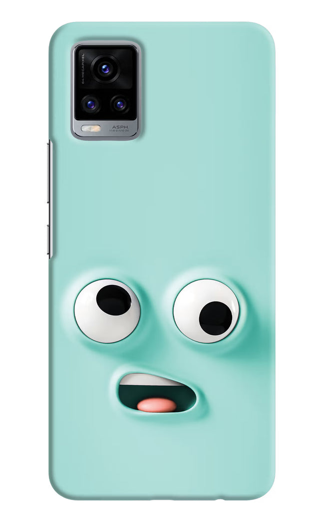 Funny Cartoon Vivo V20 Hard Case Back Cover by Casekaro