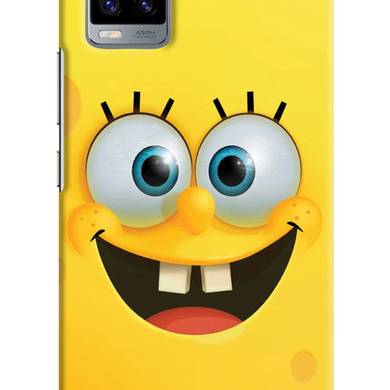 Sponge 1 Vivo V20 Hard Case Back Cover by Casekaro