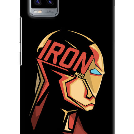 IronMan Vivo V20 Hard Case Back Cover by Casekaro