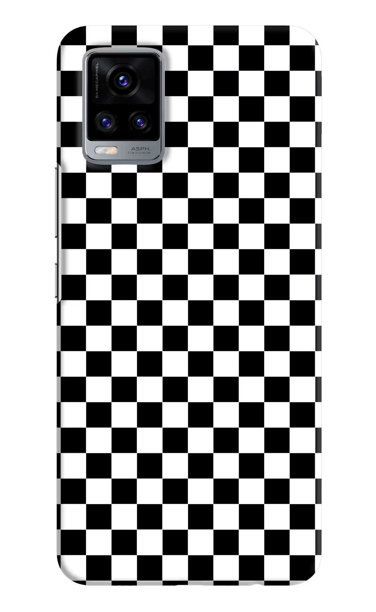 Chess Board Vivo V20 Hard Case Back Cover by Casekaro