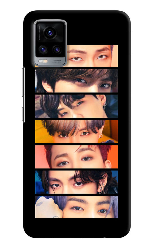 BTS Eyes Vivo V20 Hard Case Back Cover by Casekaro