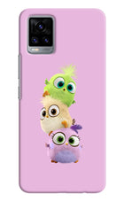 Cute Little Birds Vivo V20 Hard Case Back Cover by Casekaro